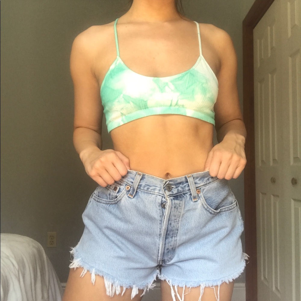 FREE PEOPLE TIE DYE BRALETTE